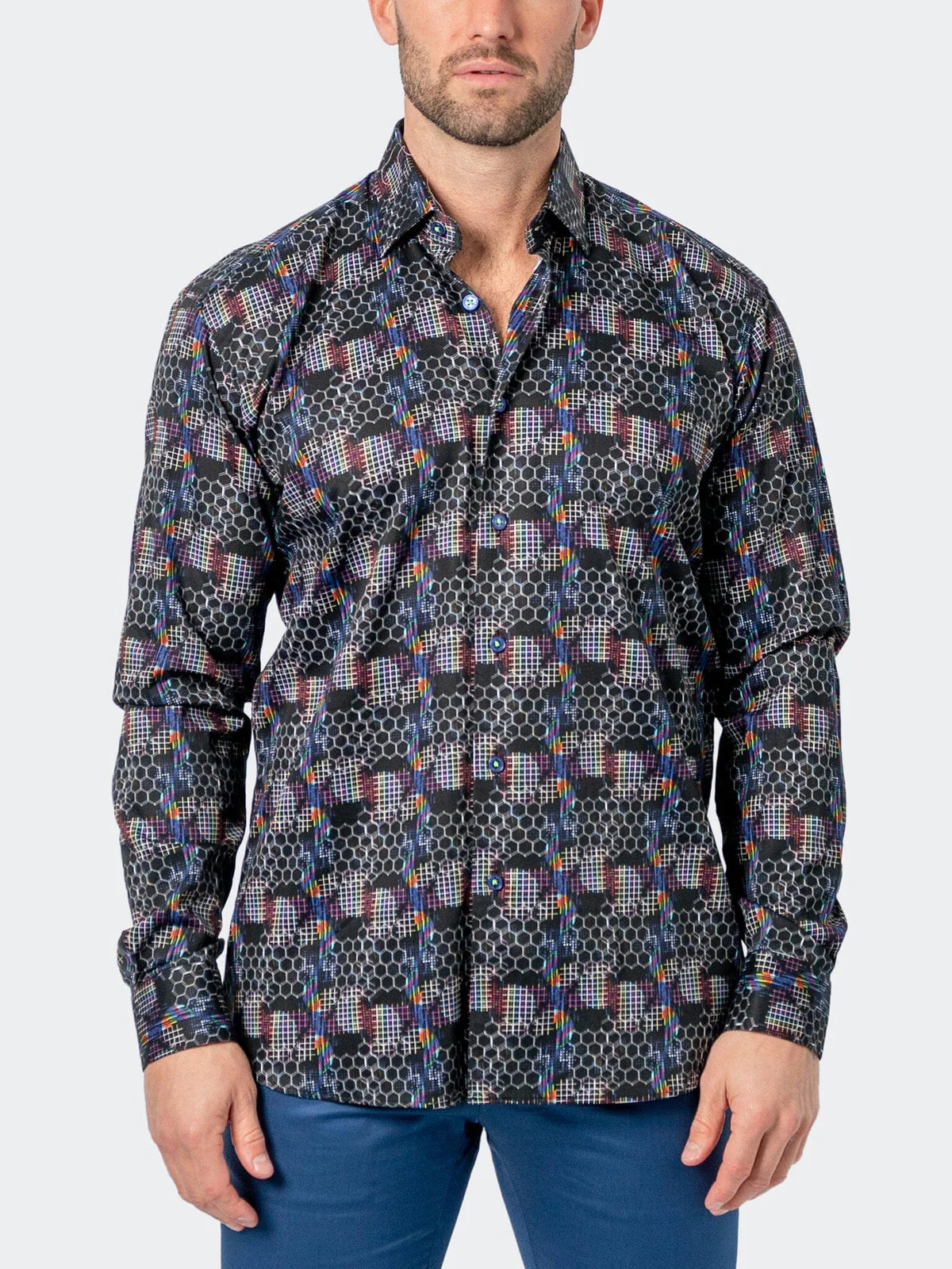 Maceoo fibonacci beetrip shirt men