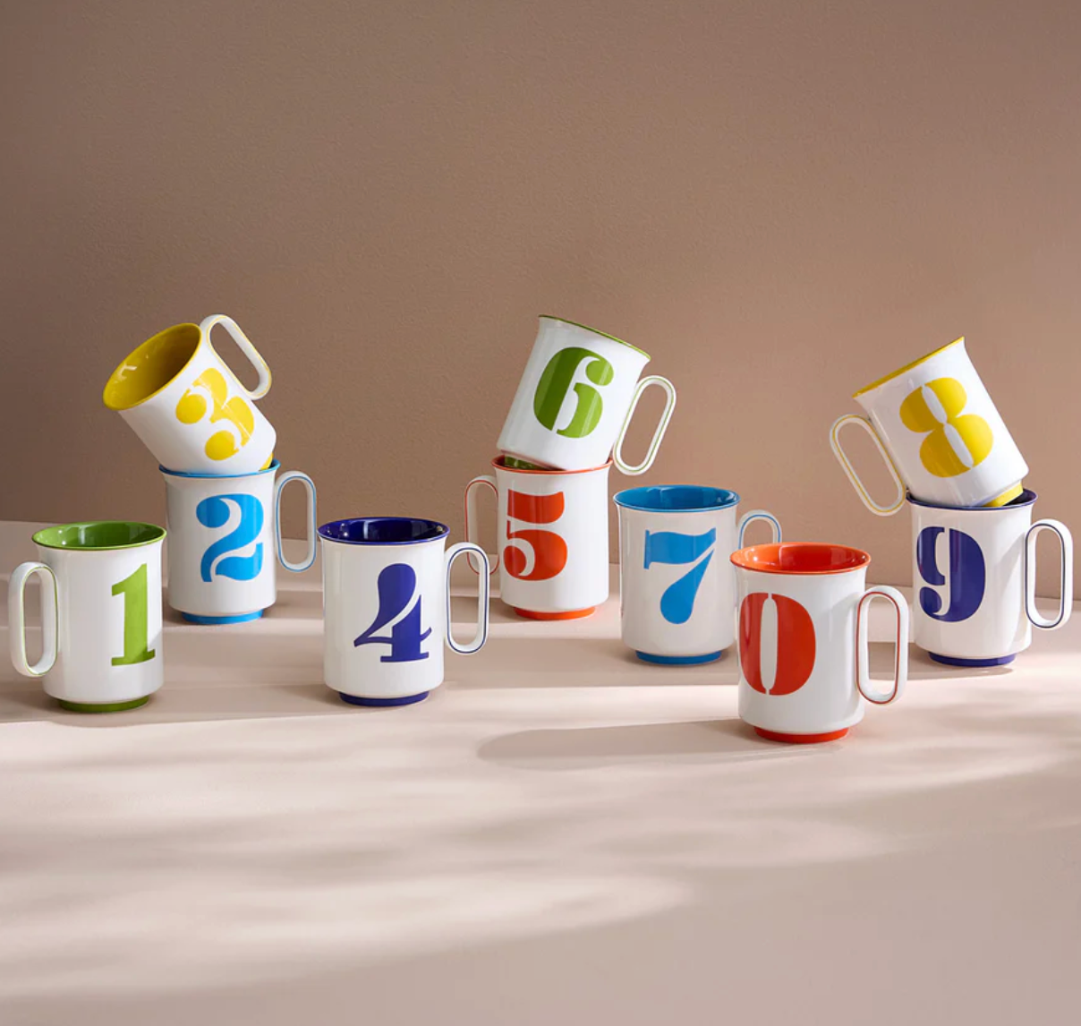 Lucky number mug #9 individual