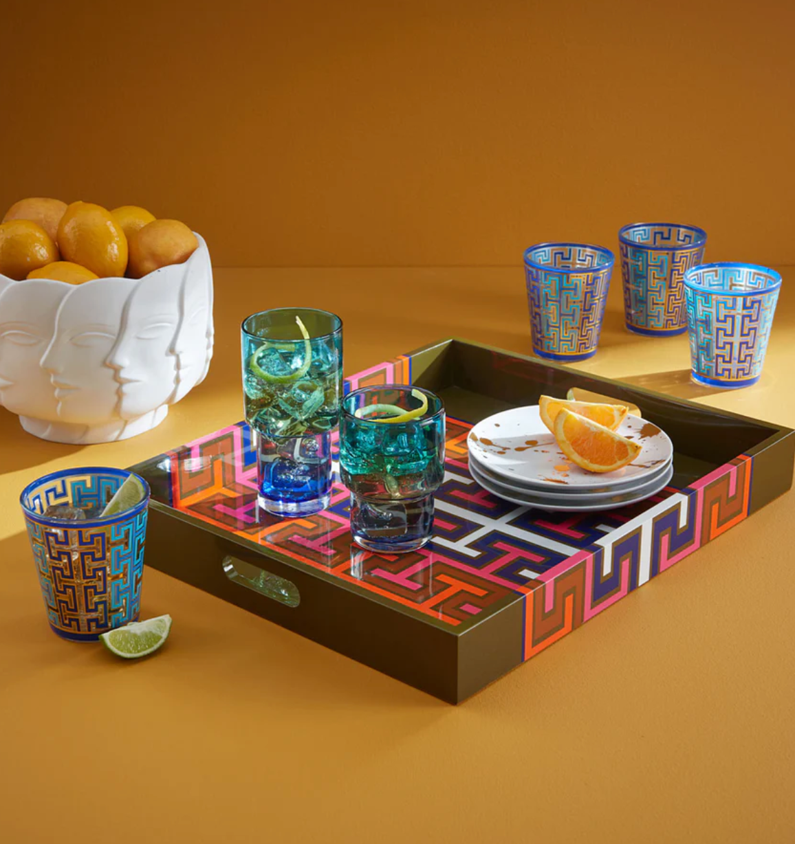 Madrid lacquer tray