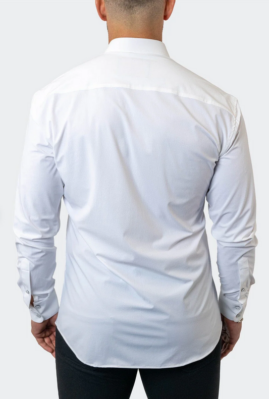 Maceoo einstein stretchcore shirt men
