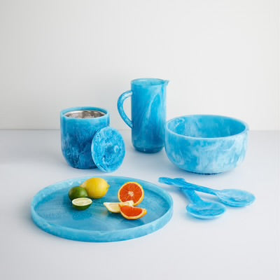 Como salad serving set