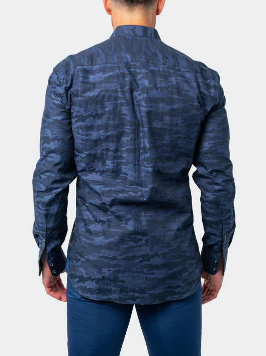 Maceoo einstein camo men shirt
