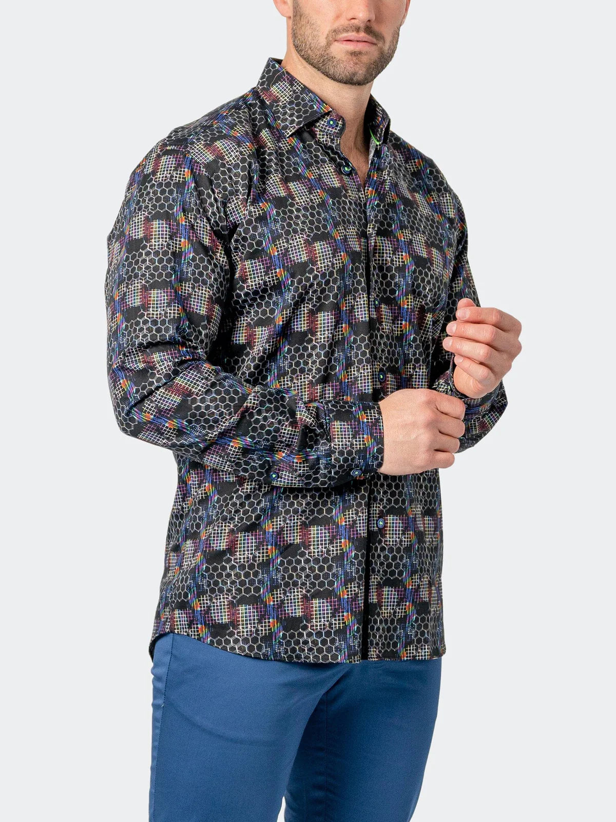 Maceoo fibonacci beetrip shirt men