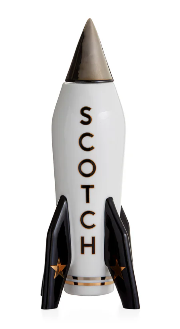Rocket scotch decanter