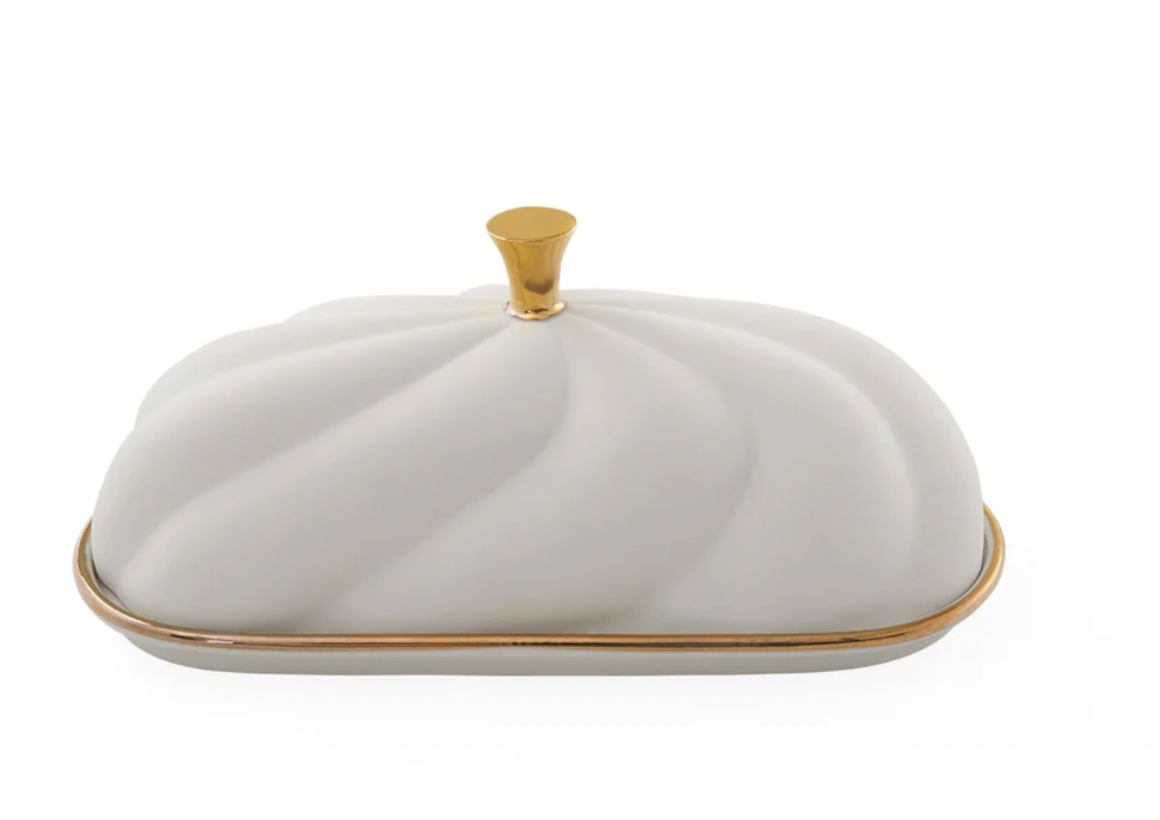 Geneva butter dish
