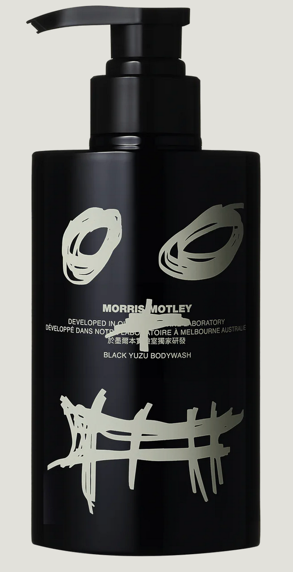 Black yuzu body wash