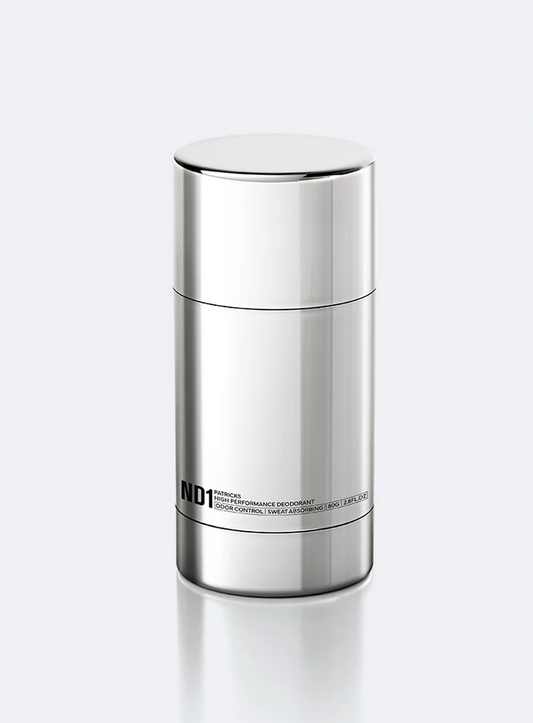 Patricks  ND1  high performance zero aluminum deodorant