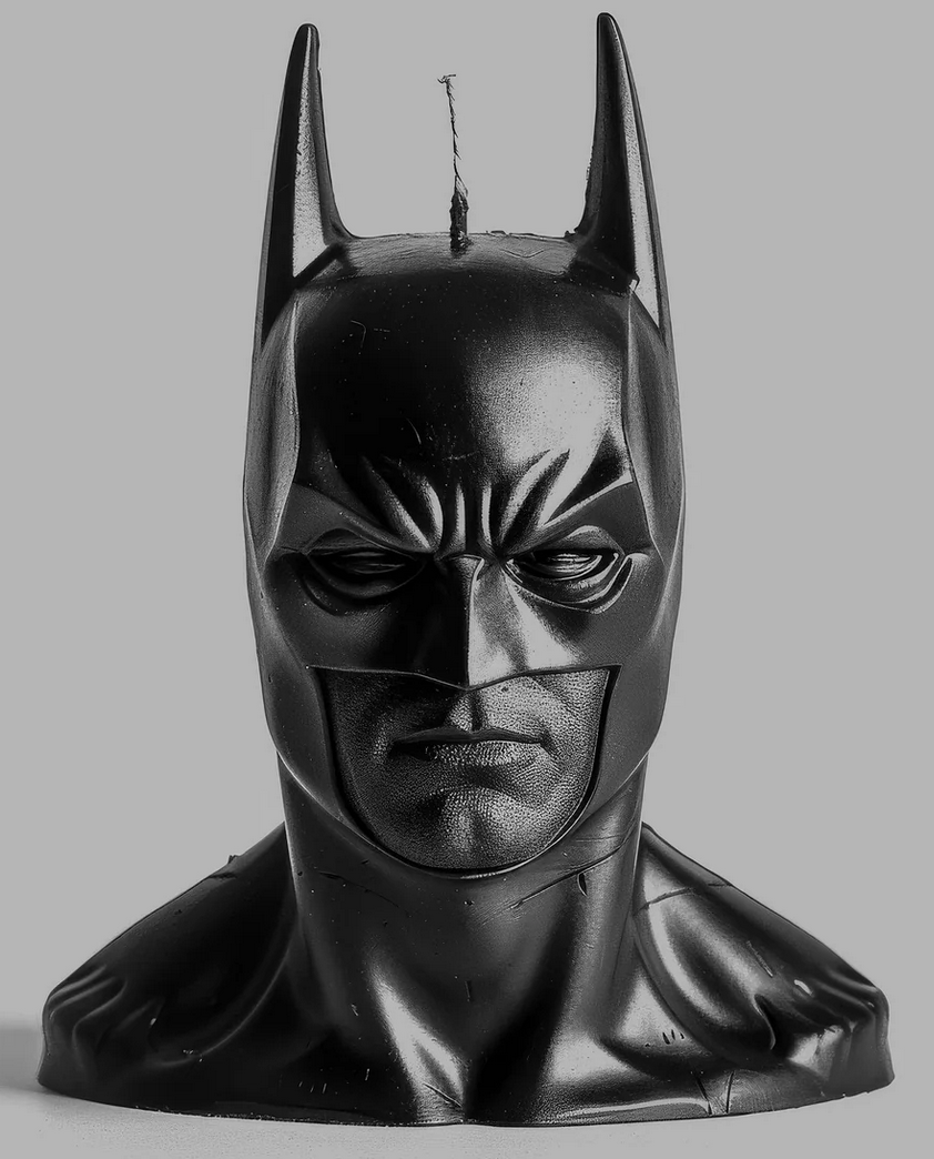 Blvck batman candle