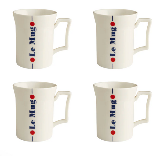 Le mug set of four mugs