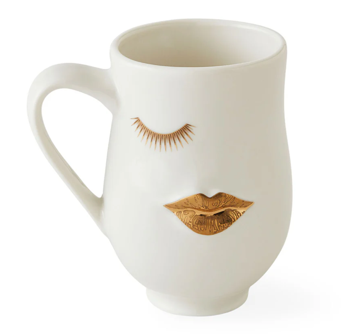 Gilded mr & mrs muse mug set of two