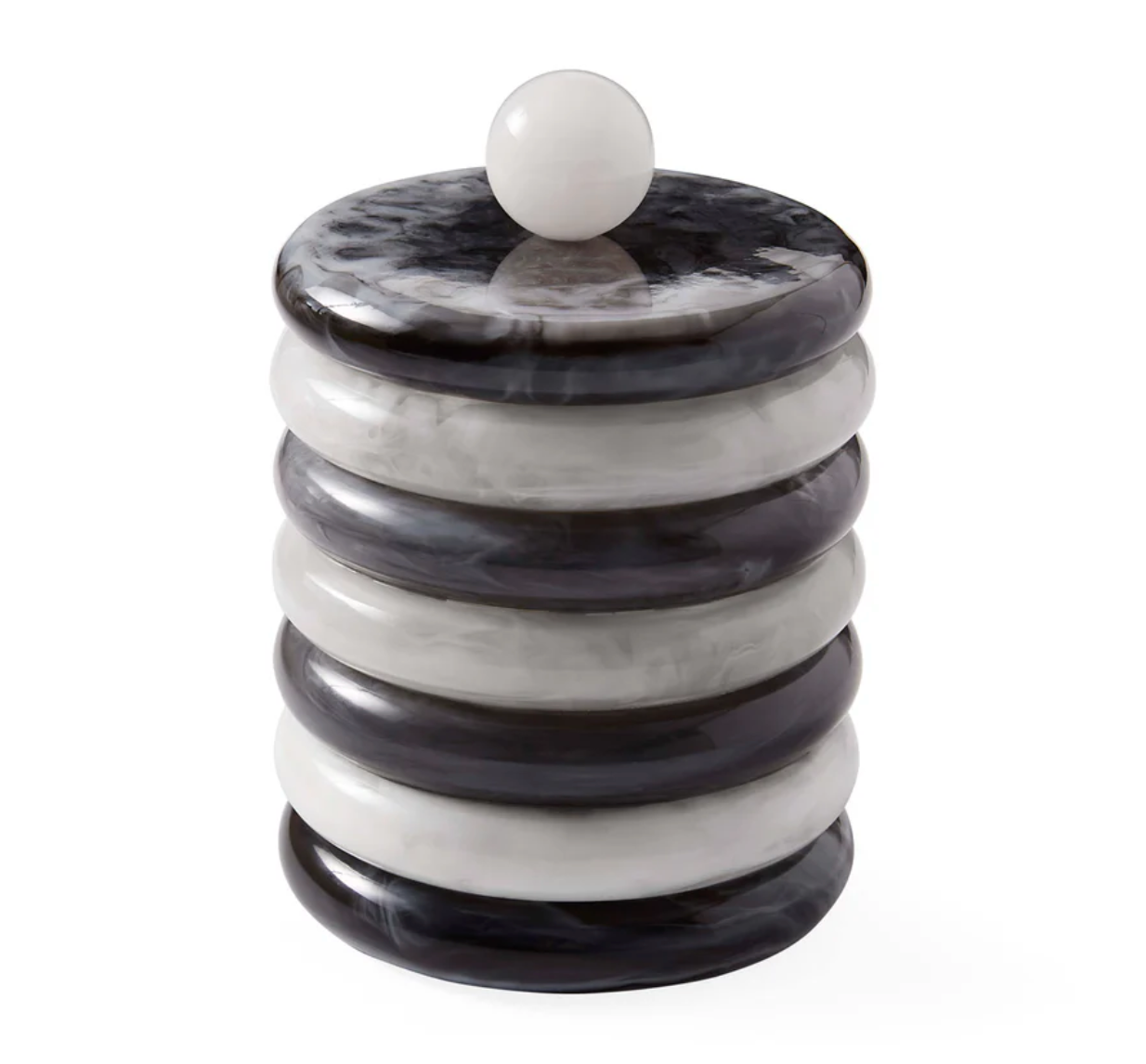 Como black & white ice bucket