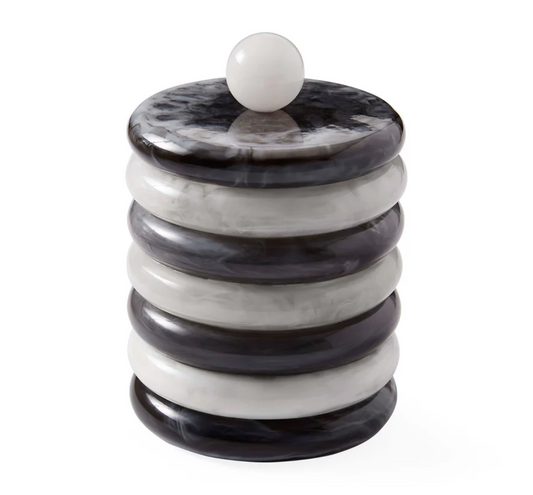 Como black & white ice bucket