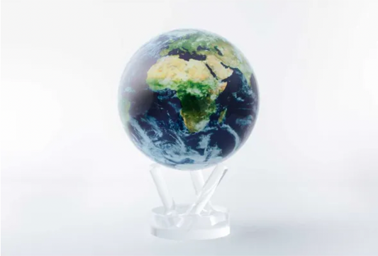 Earth with clouds mova globe 4.5” with acrylic base