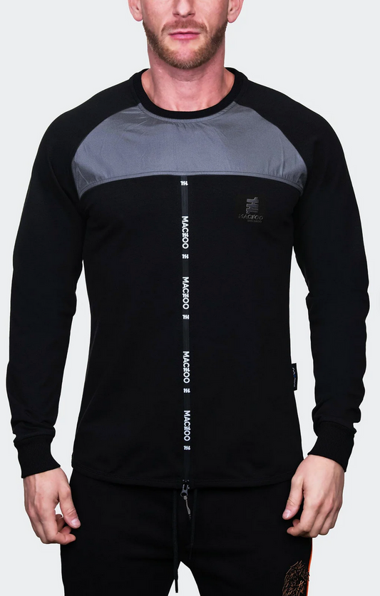 Maceoo mixfabrics sweater men
