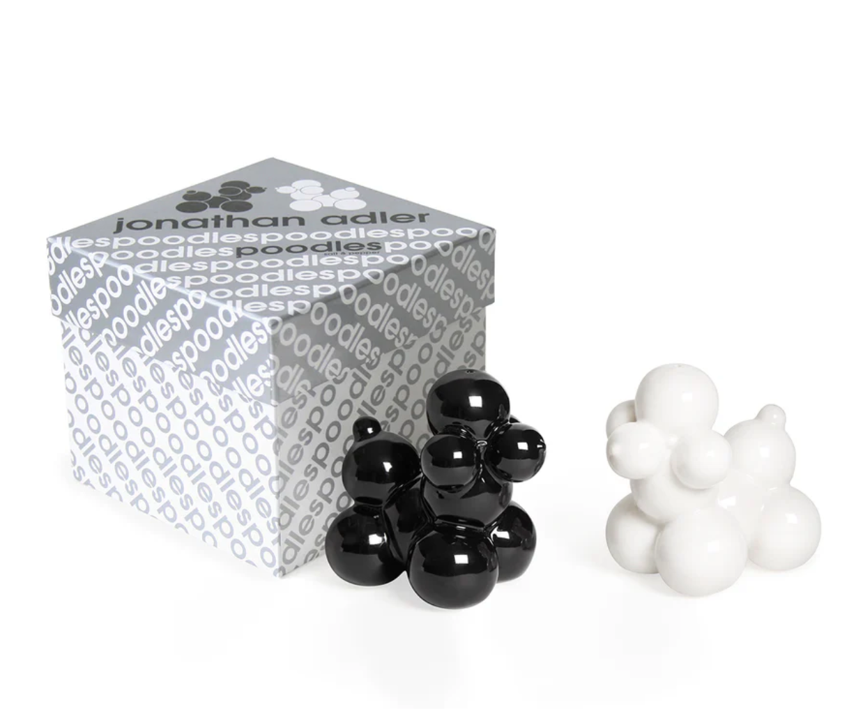 Poodle salt & pepper set