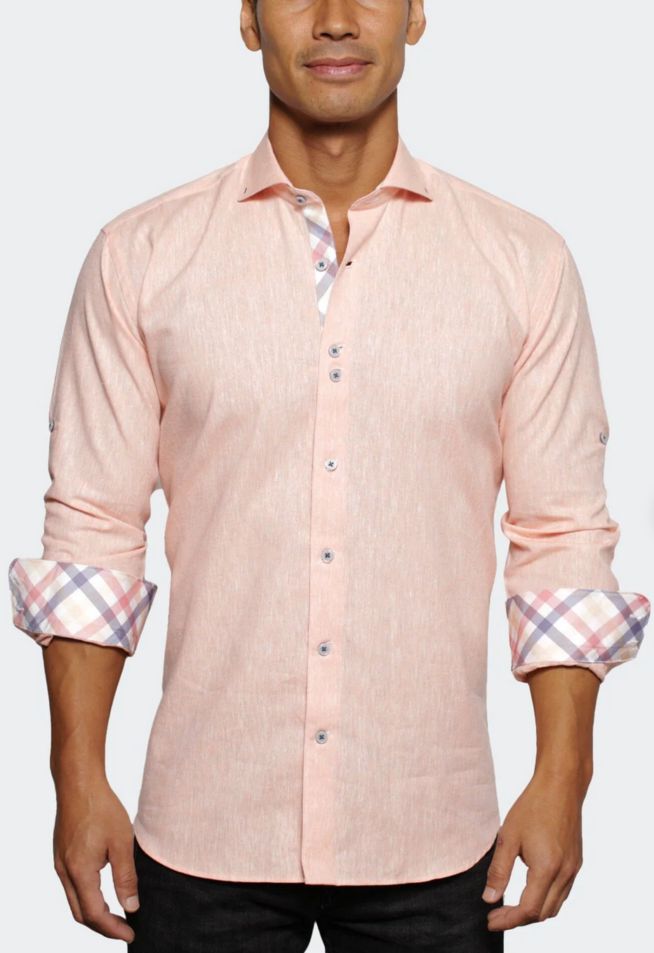 Maceoo einstein linen shirt men