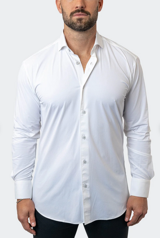 Maceoo einstein stretchcore shirt men