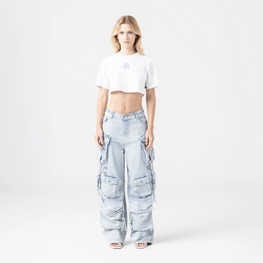 Monastery olwyn crop top t-shirt women