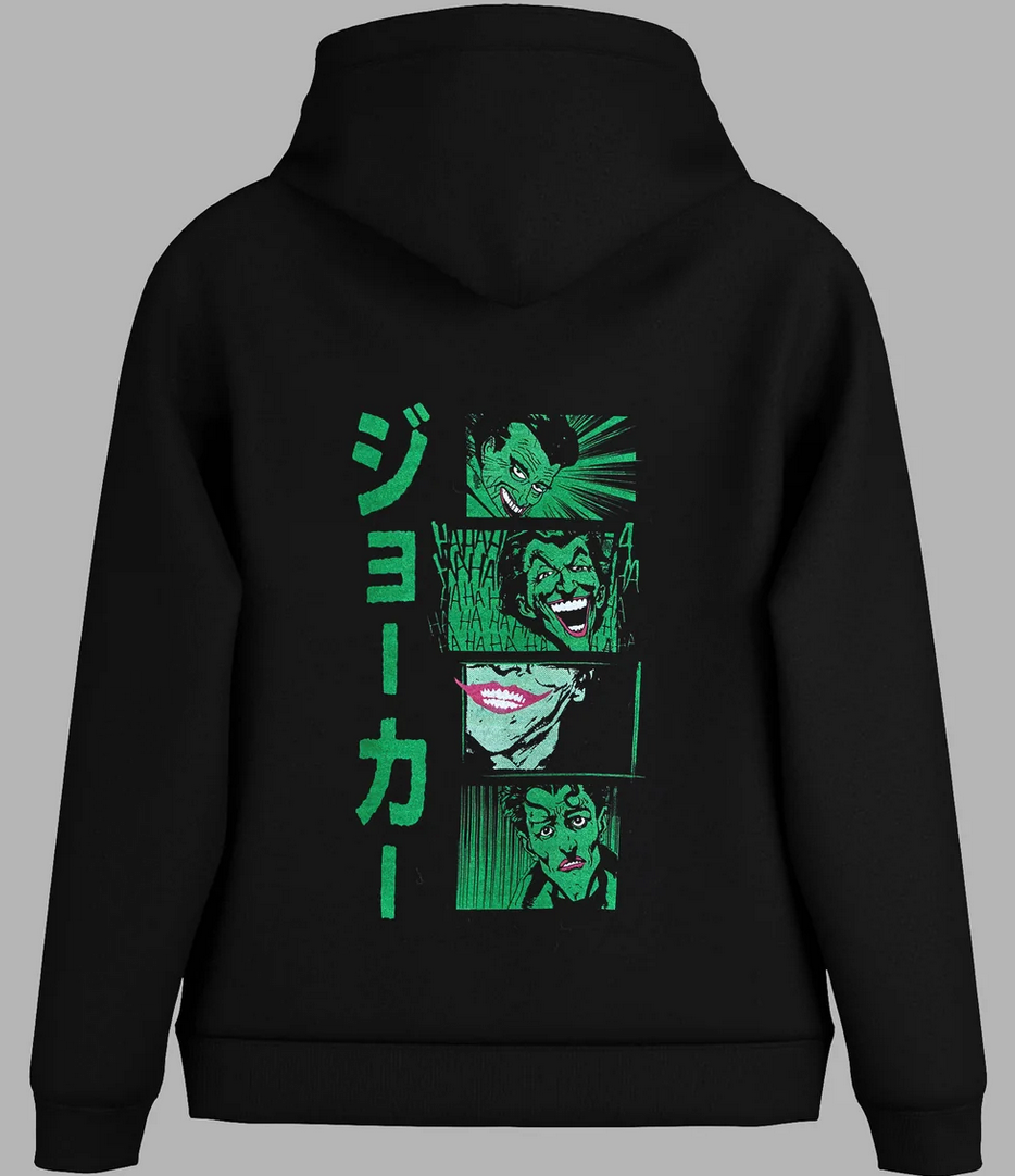 Blvck batman comic hoodie men